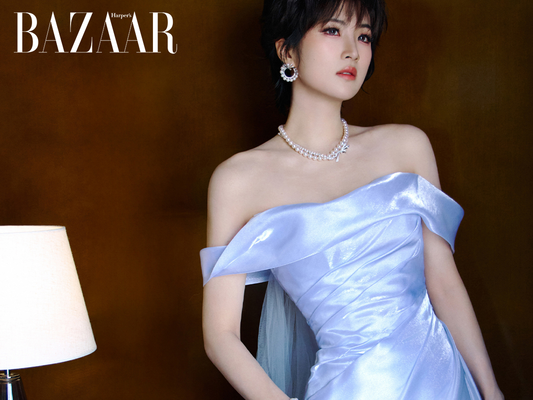 Nhị công chúa Huawei Diêu An Na diện đầm Gấm Phù Quang缩略图