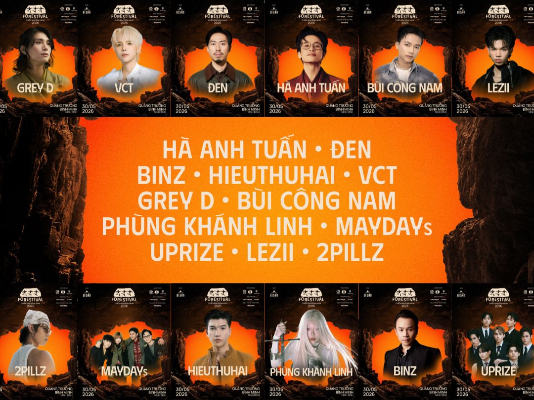 Ngôi sao nào góp mặt tại lễ hội âm nhạc Forestival 2026?缩略图
