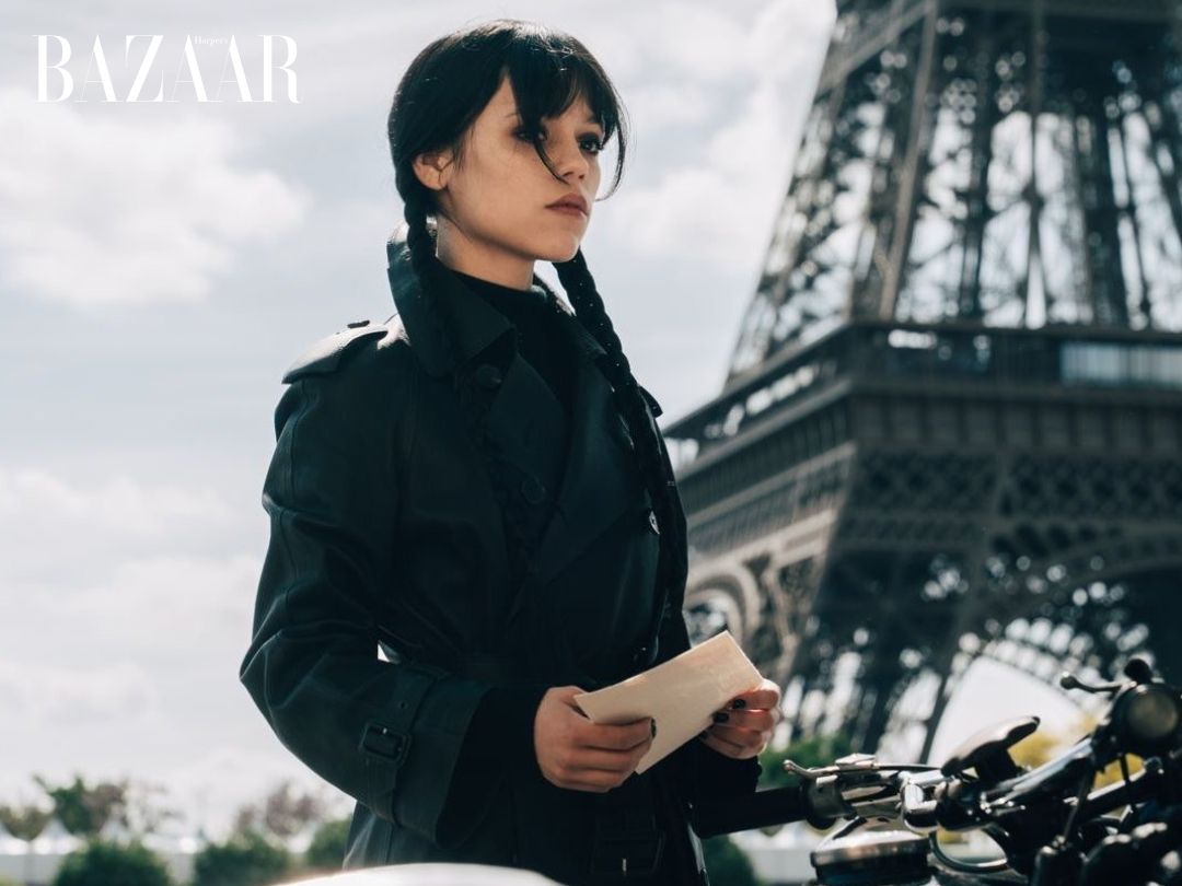 Wednesday mùa 3 tiết lộ ảnh hậu trường ở Paris缩略图