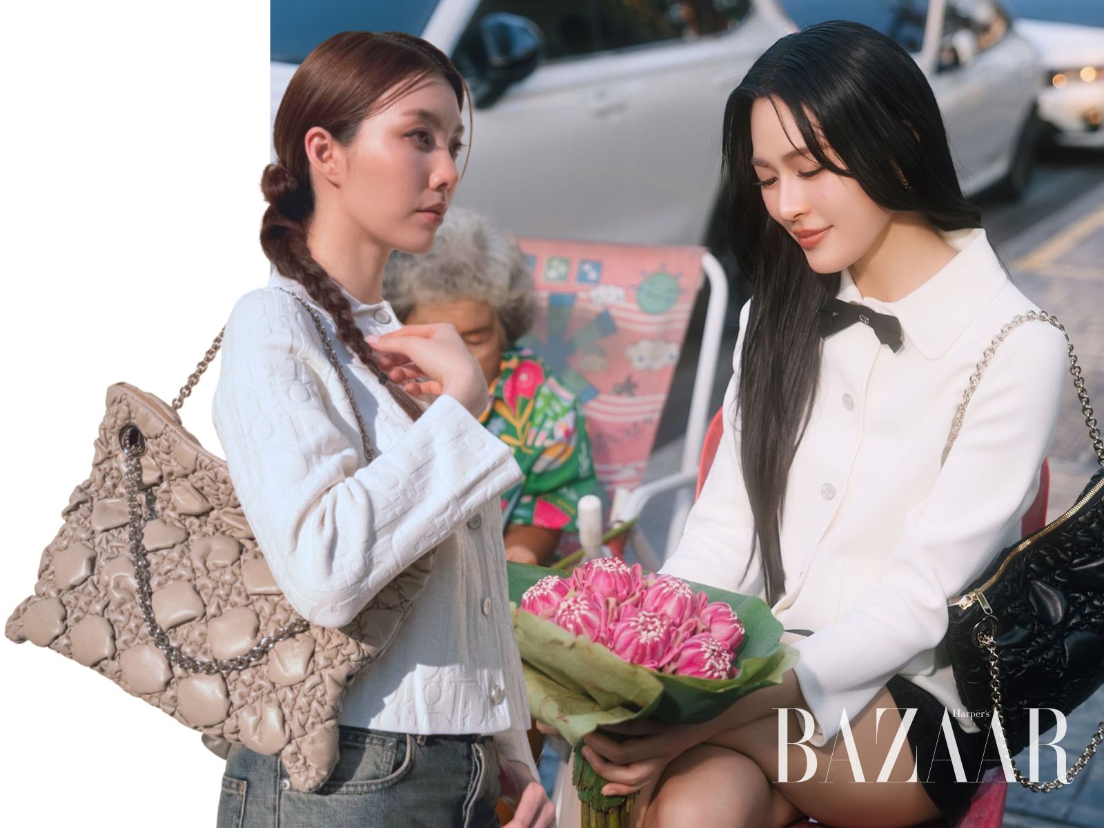 Chẳng chung khung hình, LingOrm vẫn rủ nhau diện túi đôi缩略图