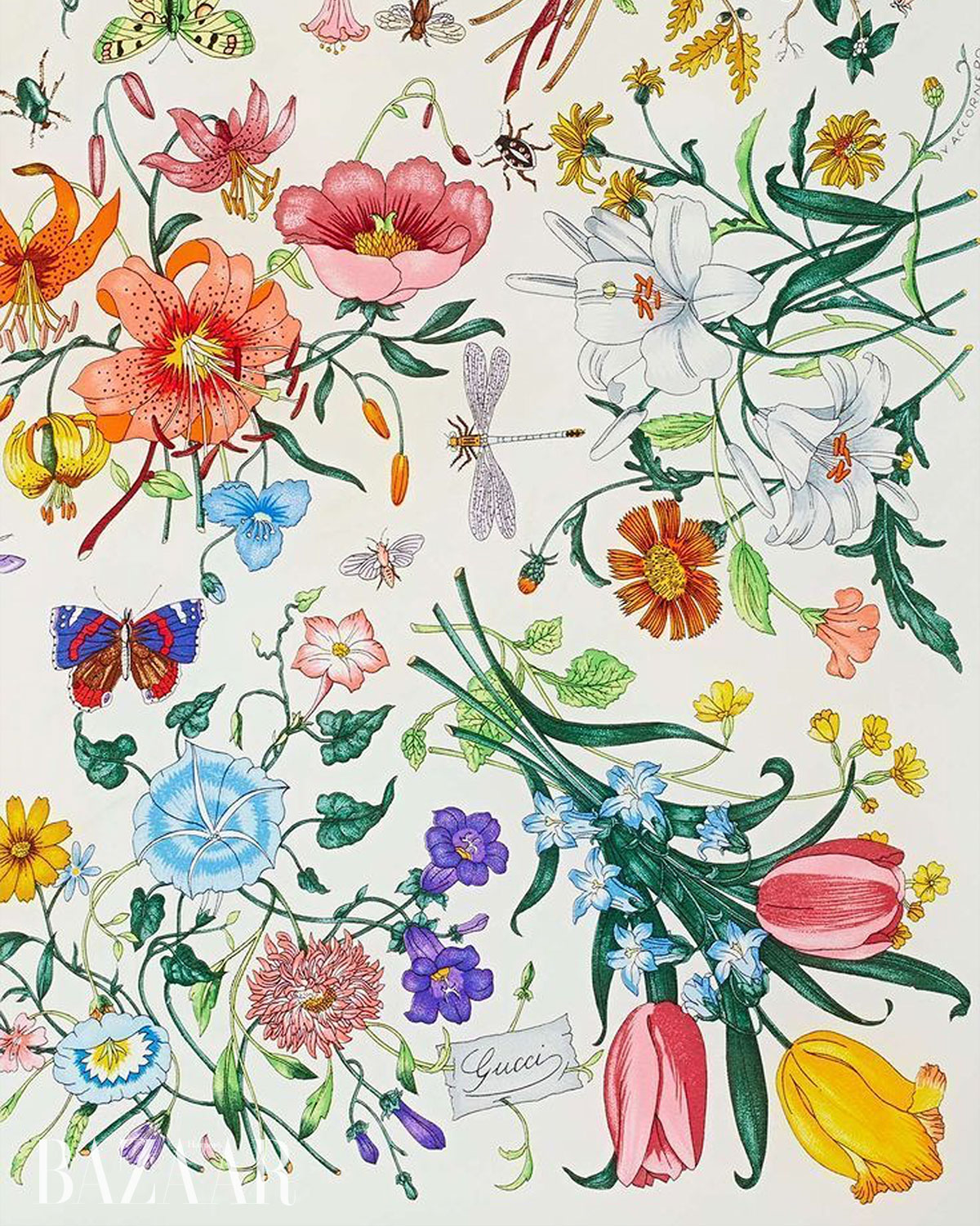 Gucci Flora: Họa tiết hoa ẩn trong mình mật mã di sản Florence缩略图