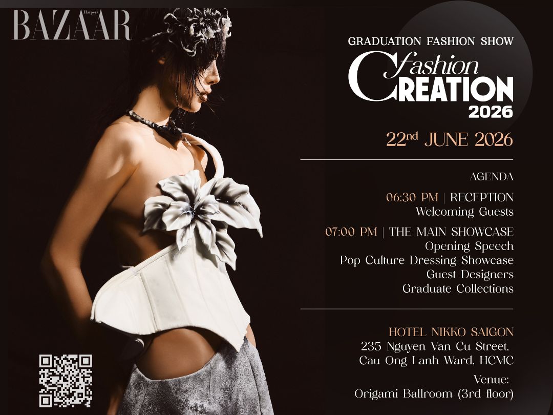 Fashion Creation 2026: Bản lĩnh sinh viên Hoa Sen kiến tạo tương lai thời trang缩略图