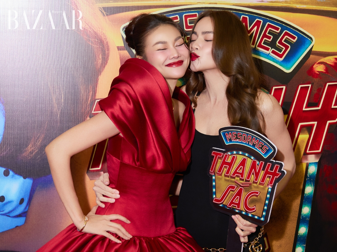 Dàn sao theo “mốt” thập niên 1960 tại thảm đỏ Mesdames Thanh Sắc缩略图