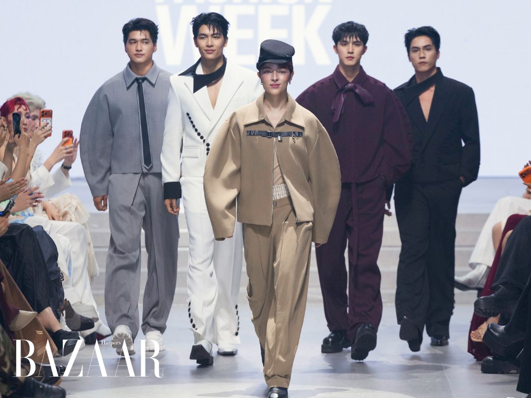 Võ Điền Gia Huy, Quốc Anh, Ma Ran Đô và Trần Ngọc Vàng lần đầu catwalk缩略图