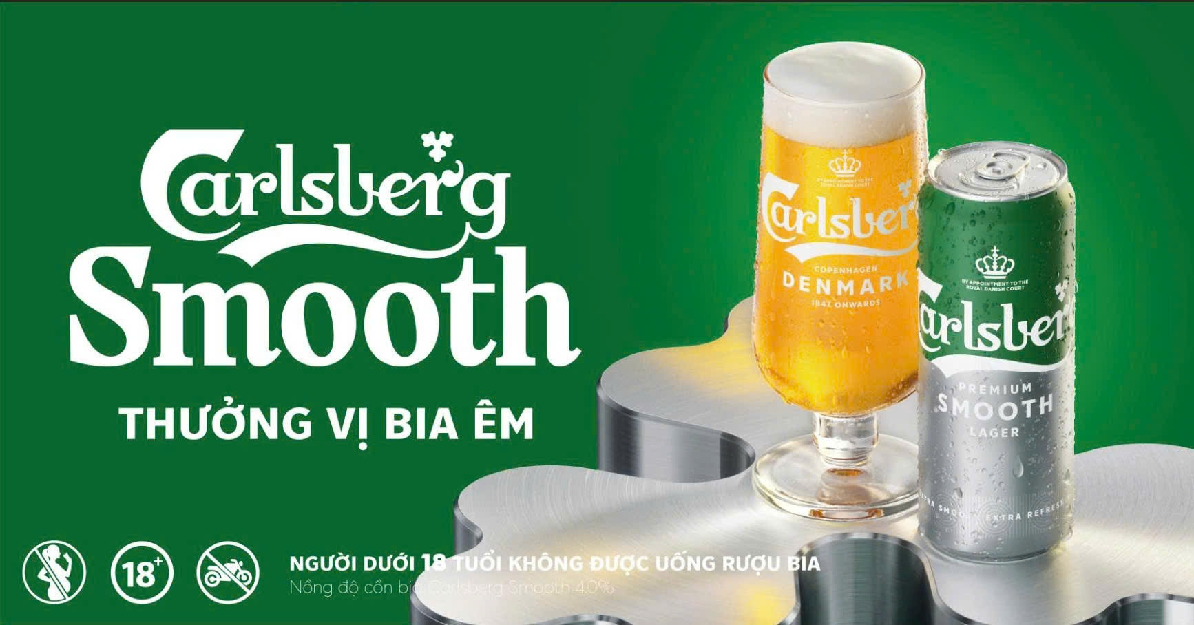 Carlsberg Smooth nâng tầm cuộc vui bằng vị bia êm mượt缩略图
