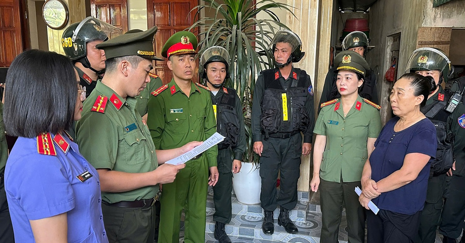 Công an Nghệ An thông tin vụ khởi tố, bắt tạm giam Lê Thị Thủy缩略图