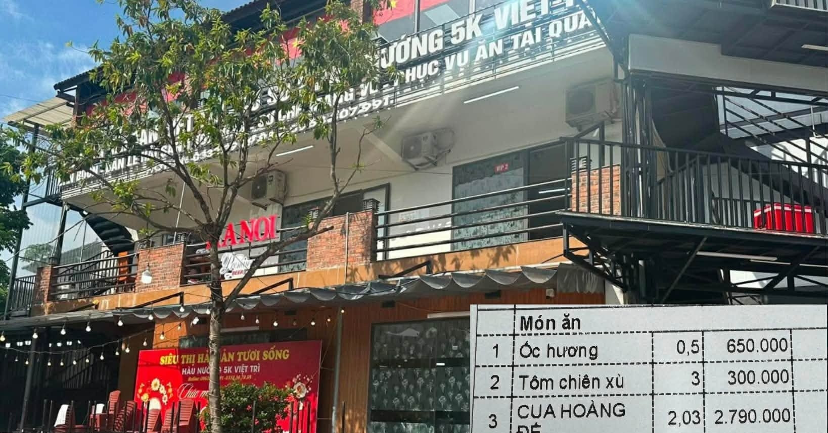 Vụ ăn cua hoàng đế, tôm Alaska hết 16 triệu đồng: Một phụ nữ dự bữa tối liên hệ chủ quán缩略图