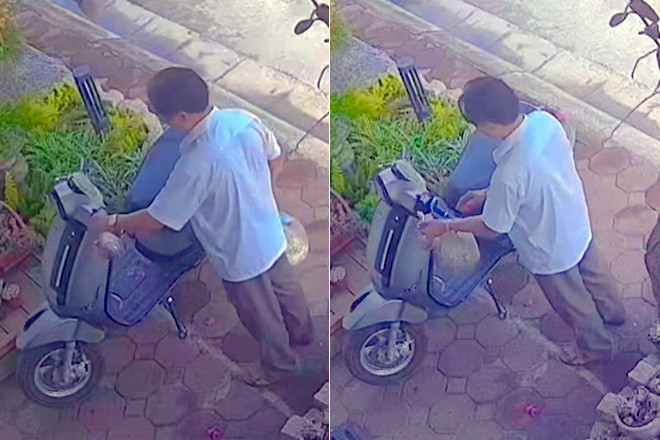 Bố chồng cũ lặng lẽ treo đồ ăn trước cửa nhà khiến nàng dâu ở Hưng Yên xúc động缩略图