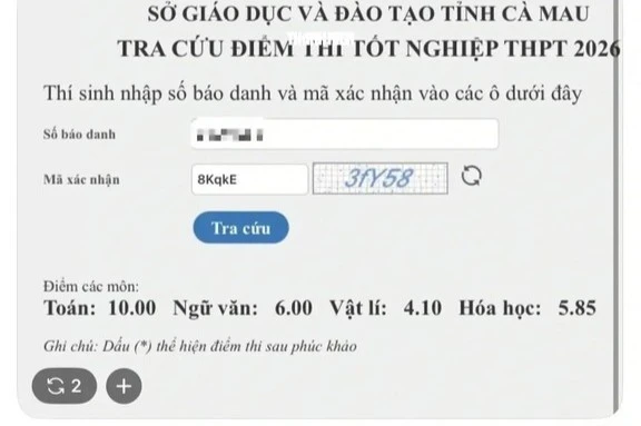 Cà Mau xác minh phản ánh học sinh gian lận thi tốt nghiệp缩略图