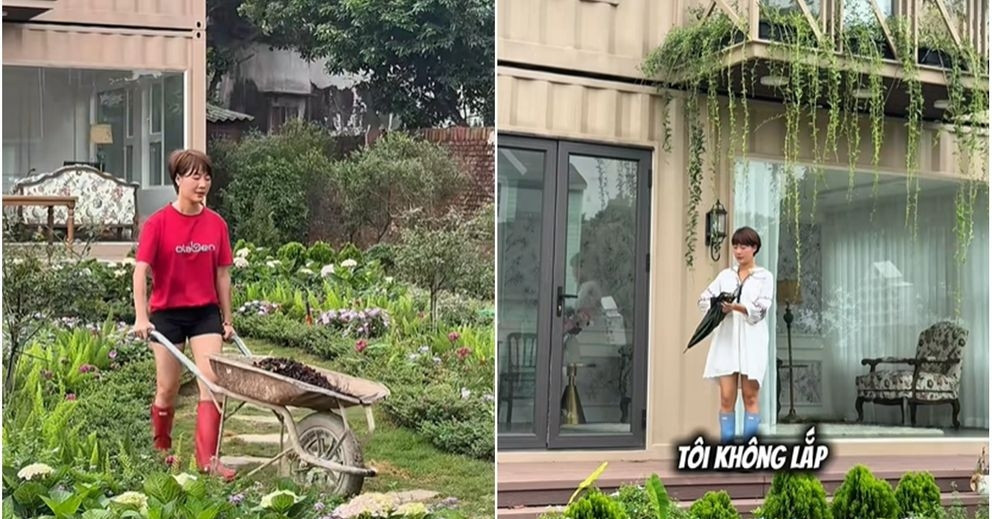 Chán ở biệt thự, “phú bà” phim VFC dựng nhà container để sống缩略图