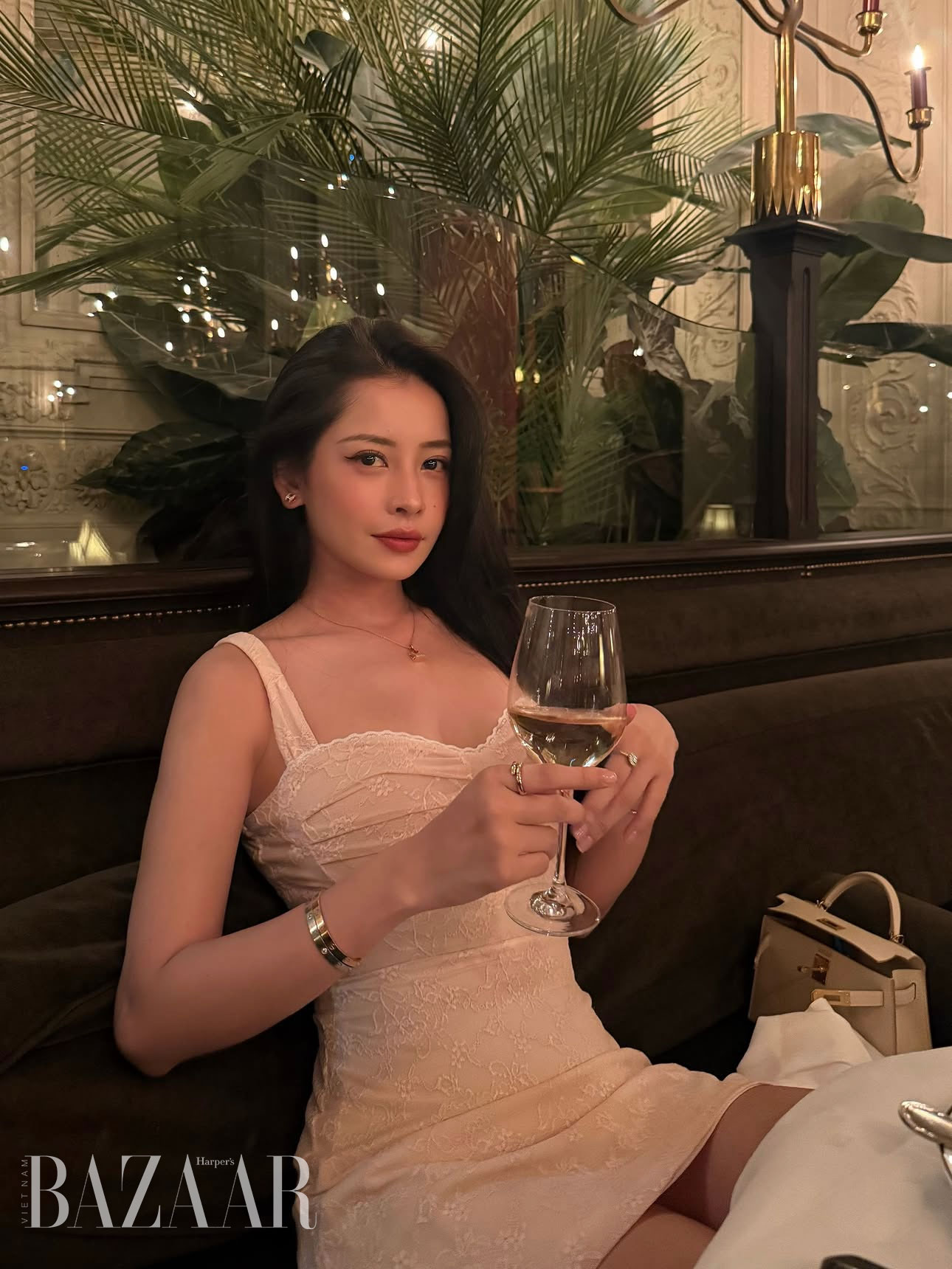Chi Pu phá vỡ quy tắc đeo trang sức truyền thống với vòng Cartier Love缩略图