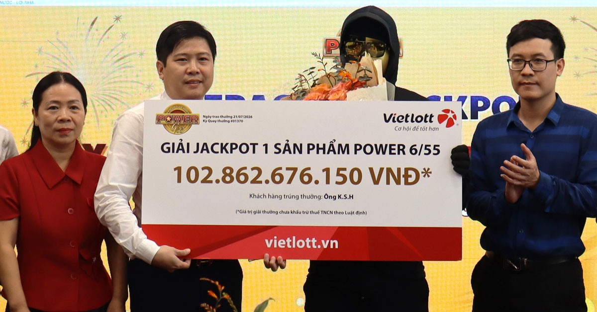 Chuyên gia Hàn Quốc trúng độc đắc Vietlott lên tới gần 103 tỷ缩略图