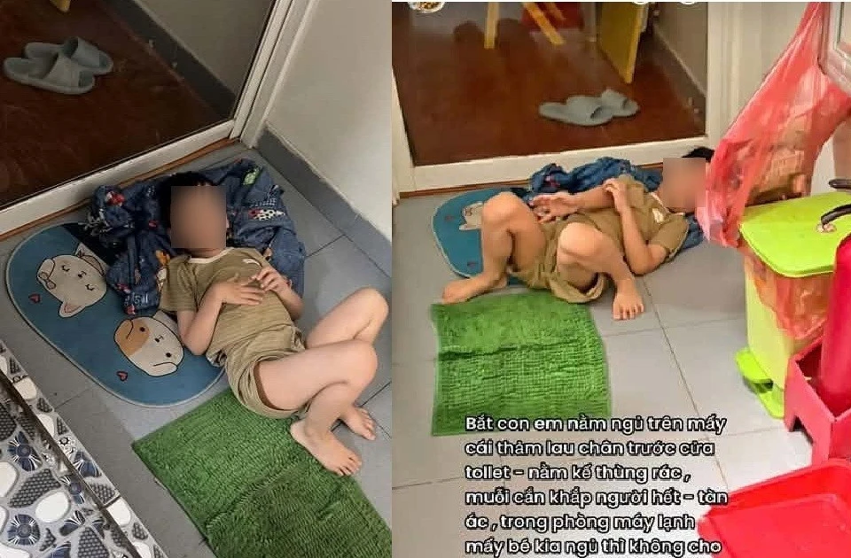 Giáo viên mầm non bị tố bắt trẻ ngủ trước cửa nhà vệ sinh缩略图