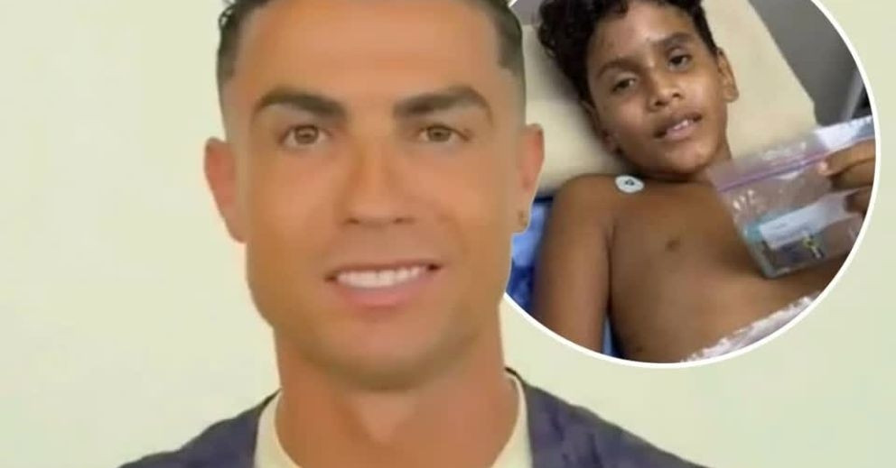 Món quà từ Ronaldo thắp sáng nụ cười cậu bé mất chân trong thảm họa động đất ở Venezuela缩略图