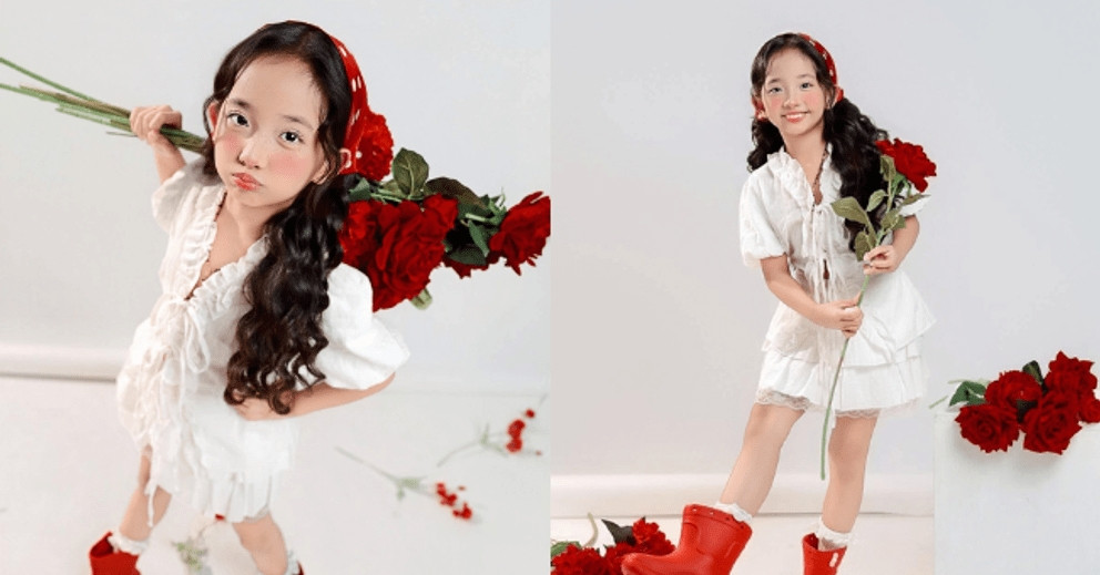 Visual quá đỗi xinh yêu của &amp;apos;mợ chảnh&amp;apos; nhà Khánh Thi – Phan Hiển gây sốt: Càng lớn càng ra dáng tiểu thư缩略图