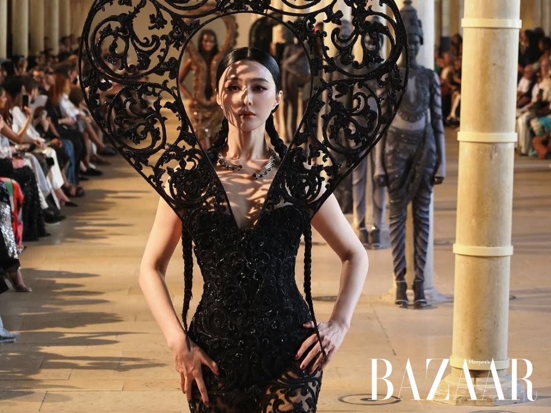 Phạm Băng Băng làm vedette haute couture cho Rahul Mishra缩略图