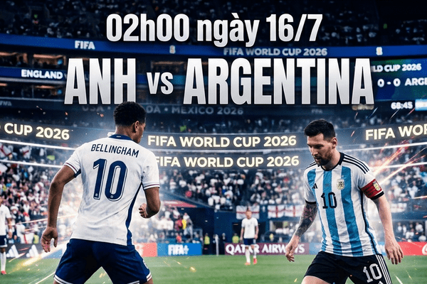 Siêu máy tính dự đoán Anh vs Argentina: Tam sư gầm vang, hồi kết dành cho Messi缩略图