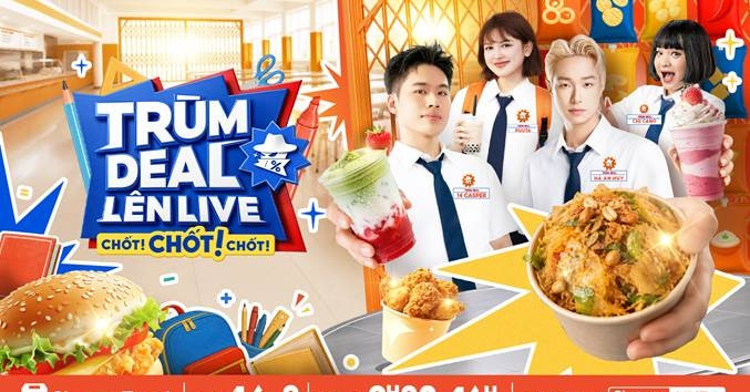 Trùm Deal Lên Live 16/8 của ShopeeFood: Loạt món ngon quốc dân của học sinh, sinh viên giảm đến 50%缩略图