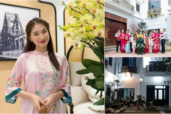 Cận cảnh biệt thự khang trang tại Bắc Ninh do Hòa Minzy xây tặng bố mẹ缩略图