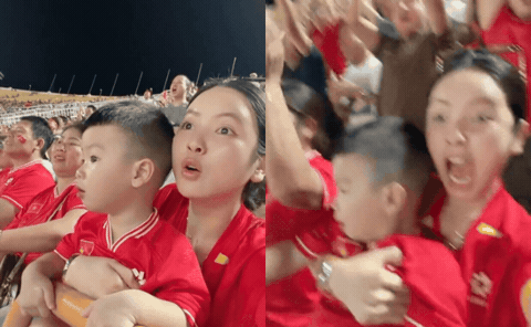 Cận cảnh màn ăn mừng đầy phấn khích, cảm xúc vỡ oà của Chu Thanh Huyền khi Quang Hải lập siêu phẩm缩略图