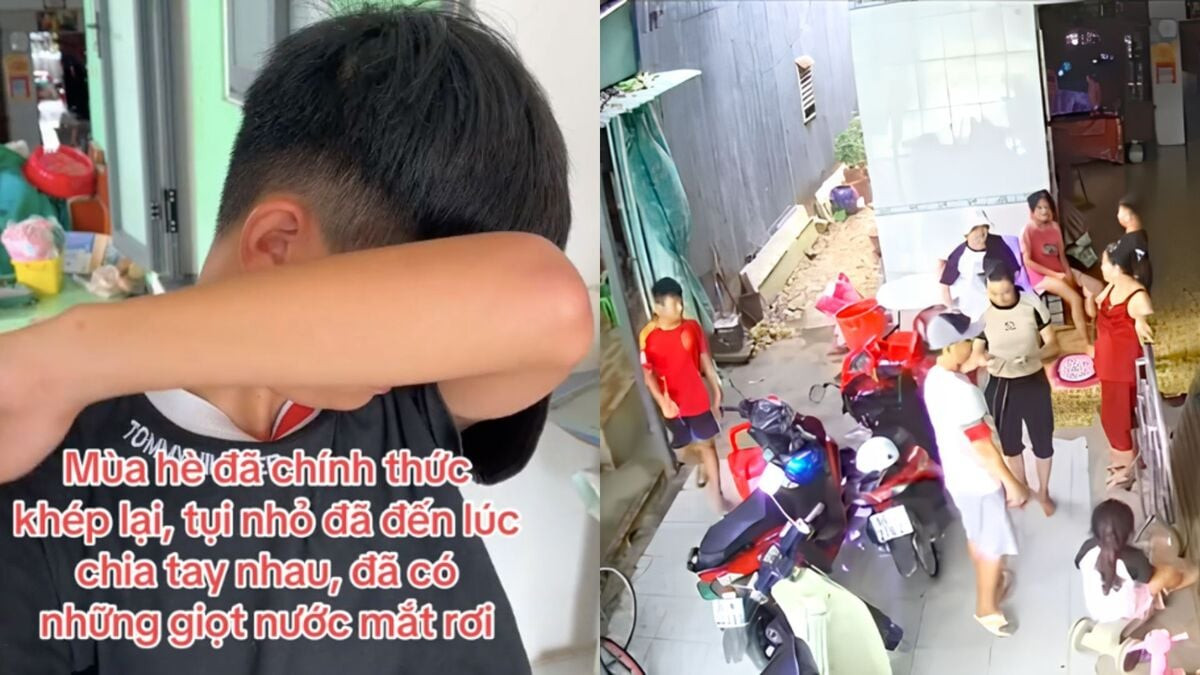 Clip cậu bé khóc một mình khi hết hè phải rời quê khiến dân mạng rưng rưng缩略图