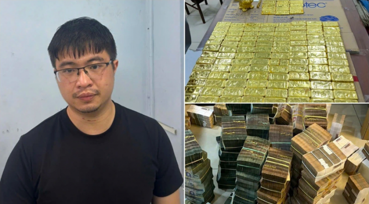 Hàng trăm miếng vàng thu giữ tại nhà bạn gái Mr Pips định giá hơn 222 tỷ đồng缩略图