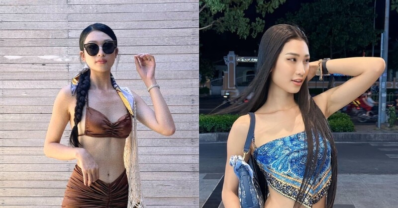 Mỹ nhân Ninh Bình cao 1m75 đẹp như hoa hậu khoe vòng eo con kiến sau sinh, bộ bikini nào cũng đẹp mê mẩn缩略图