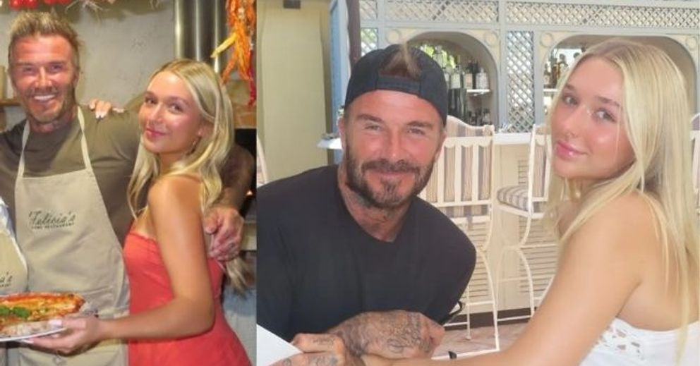 Ngôi sao mới nổi nhà Beckham – tiểu thư Harper khoe visual tiểu mỹ nhân bên cạnh bố缩略图