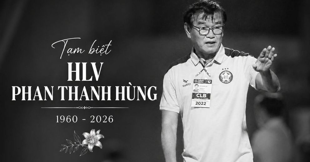 Sự nghiệp rực rỡ của HLV – huyền thoại Phan Thanh Hùng trước khi qua đời缩略图