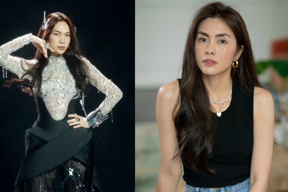 Hai mỹ nhân Việt hiếm khi dự thảm đỏ cùng xuất hiện vì một người đàn ông缩略图