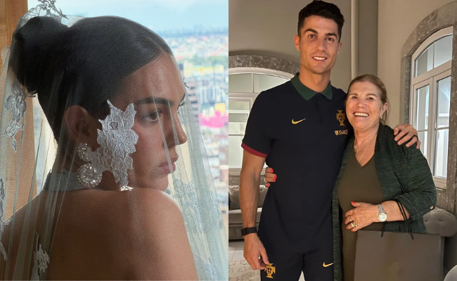 Vì sao mẹ Ronaldo không dự đám cưới bí mật của con trai với cô gái nghèo Georgina, hôn lễ chỉ có 4 người làm chứng?缩略图