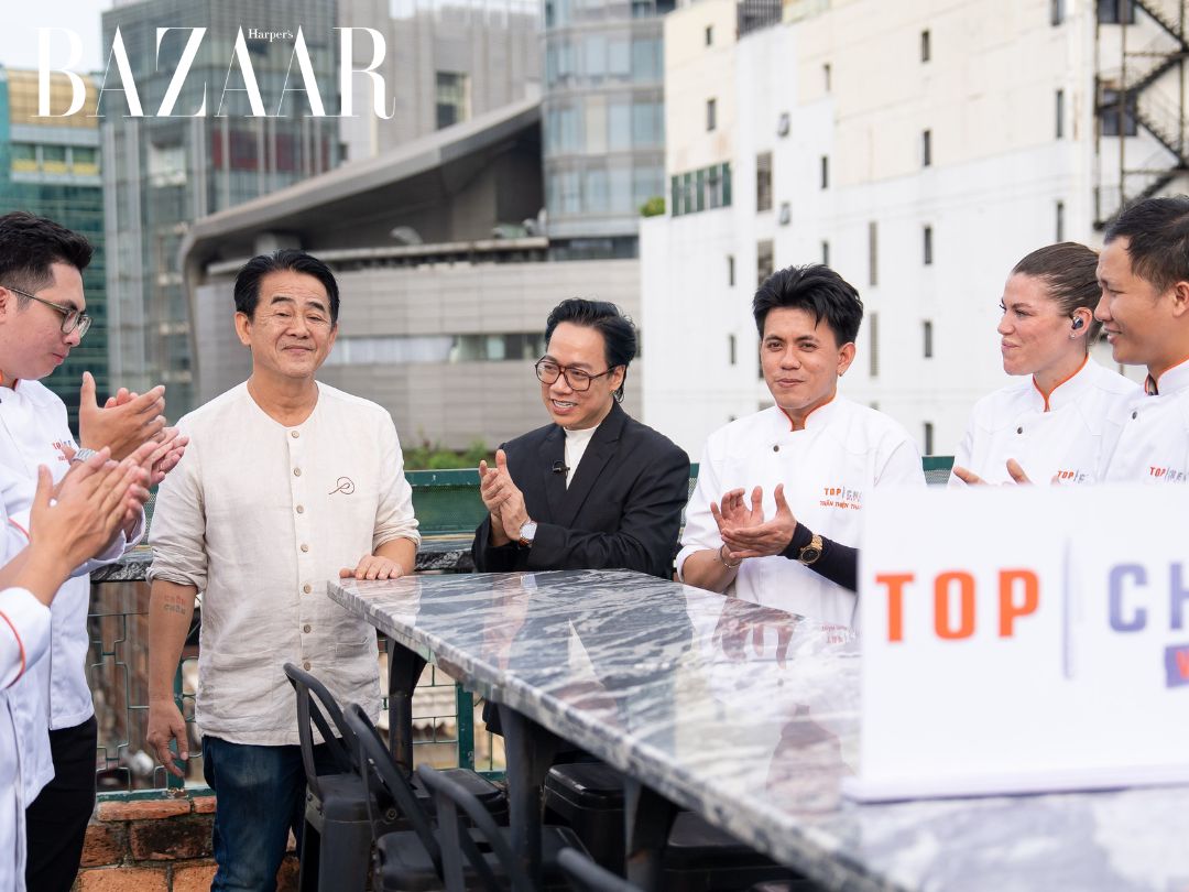 Các Top Chef nhận đào tạo từ Chef Peter Cường Franklin và host Tùng Leo缩略图