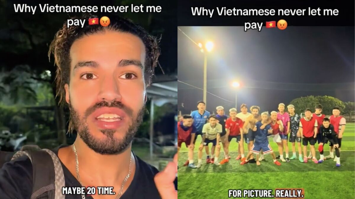 Anh Tây cảm động khoe đi đá bóng với người Việt 20 lần không phải chia tiền sân缩略图