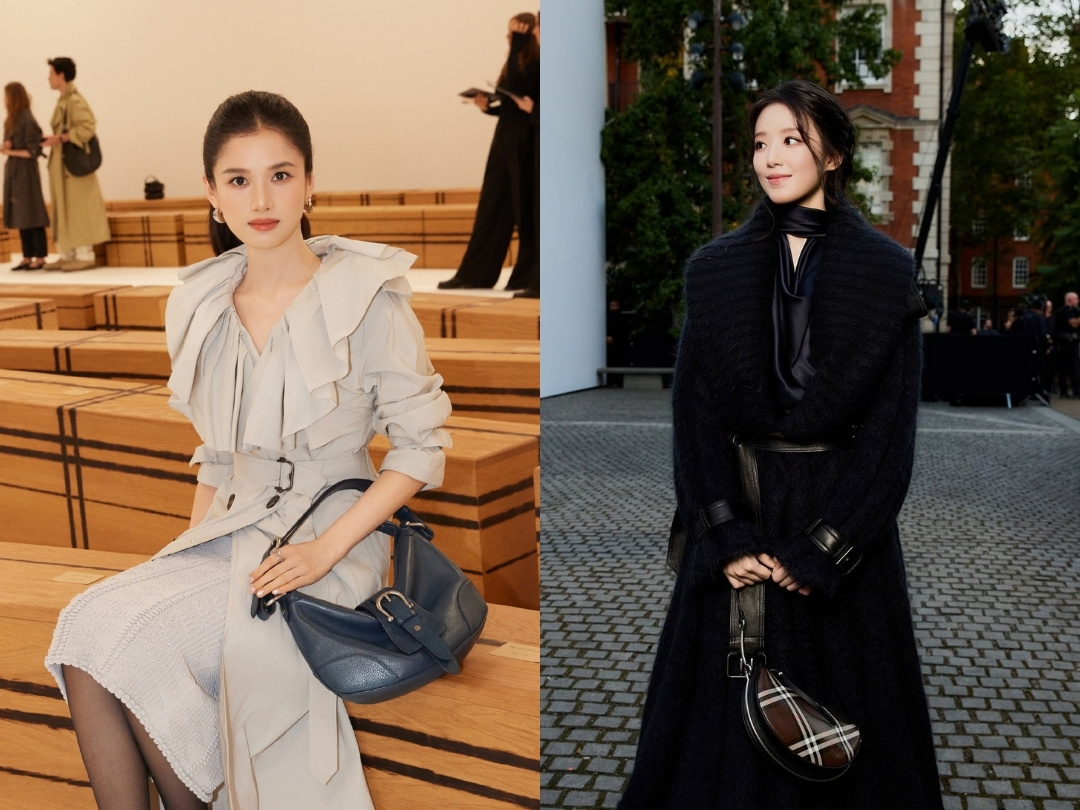 Trương Tịnh Nghi, Shuhua (i-dle) bày thế cờ vây tại show Burberry缩略图