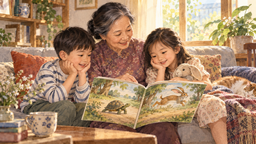 Truyện ngụ ngôn và cổ tích nuôi dưỡng nhân cách trẻ như thế nào?缩略图
