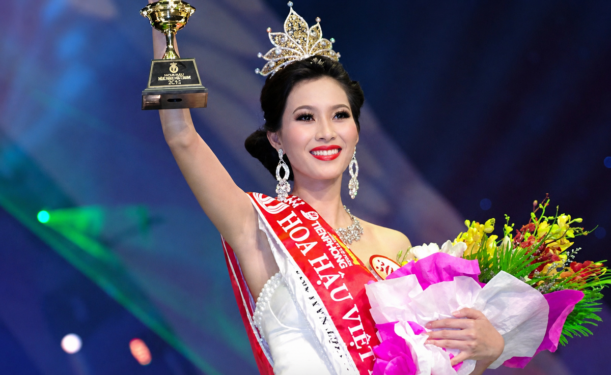 Hoa hậu Việt Nam từng 2 lần từ chối thi Miss World giờ ra sao?缩略图