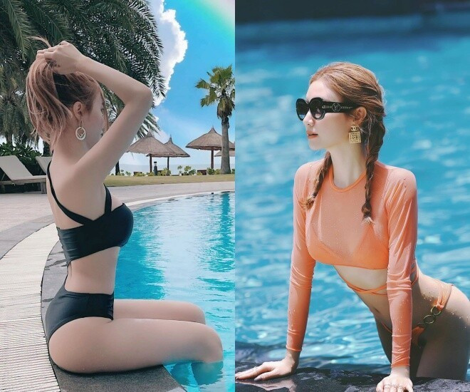Hotgirl Hà Nội U40 diện bikini dáng như gái còn son , đời thường dùng hàng hiệu, đi siêu xe 18 tỷ缩略图
