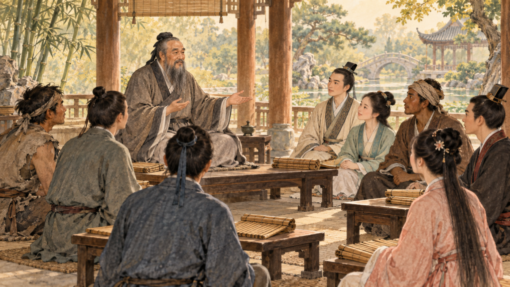 Hữu giáo vô loại: lòng rộng mở của người thầy trong tư tưởng Khổng Tử缩略图
