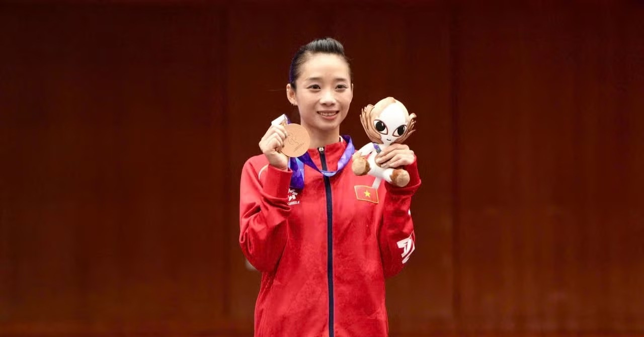 Nhan sắc cô gái vàng dành cả thanh xuân cho wushu Việt Nam缩略图