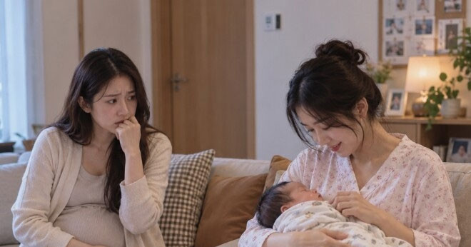 Thương bạn thân mang bầu nên tôi hết lòng chăm sóc, ngày cô ấy sinh, nhìn mặt đứa trẻ tôi đứng không vững缩略图