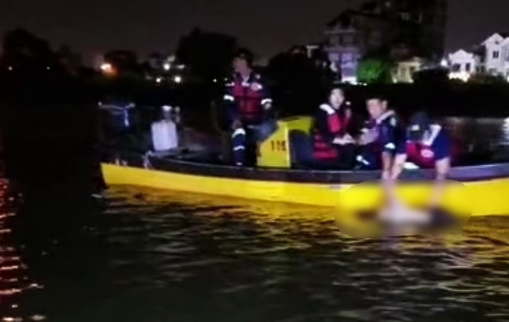 Tìm thấy nạn nhân thứ 2 trong vụ thiếu tá lao xuống sông Trà Lý cứu người缩略图