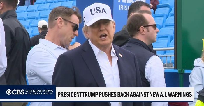 Tổng thống Donald Trump bác bỏ đề xuất làm chậm trí tuệ nhân tạo缩略图