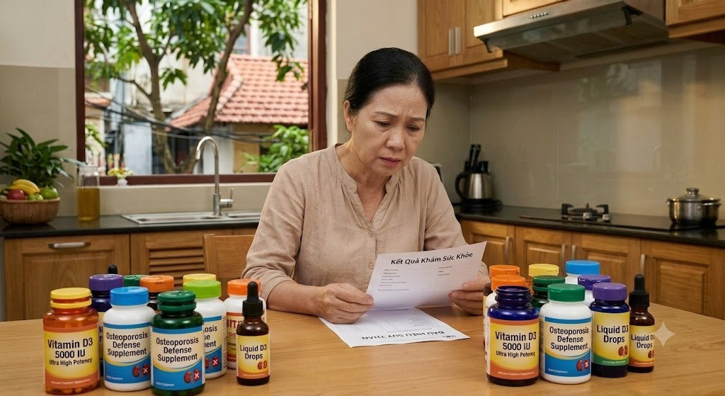 Tự bổ sung vitamin D để chống loãng xương: Từ &amp;apos;thuốc bổ&amp;apos; thành mối nguy cho thận缩略图