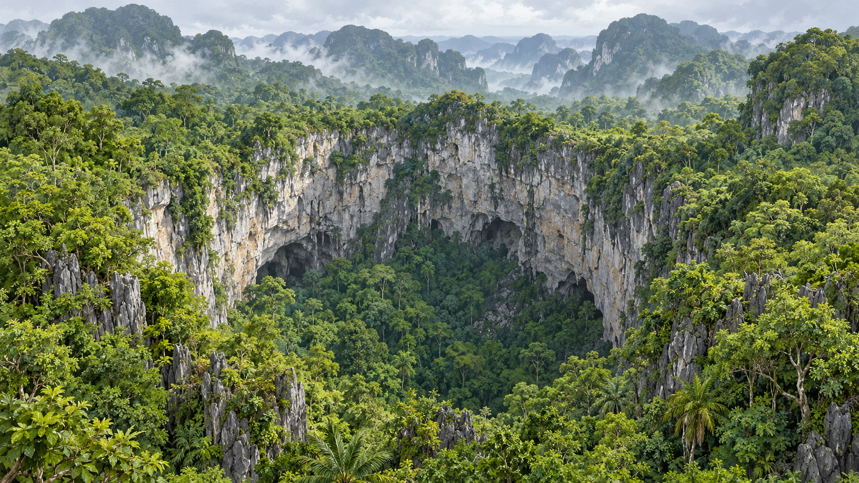 Khảo sát hố sụt sâu 120 m ở Phong Nha – Kẻ Bàng缩略图