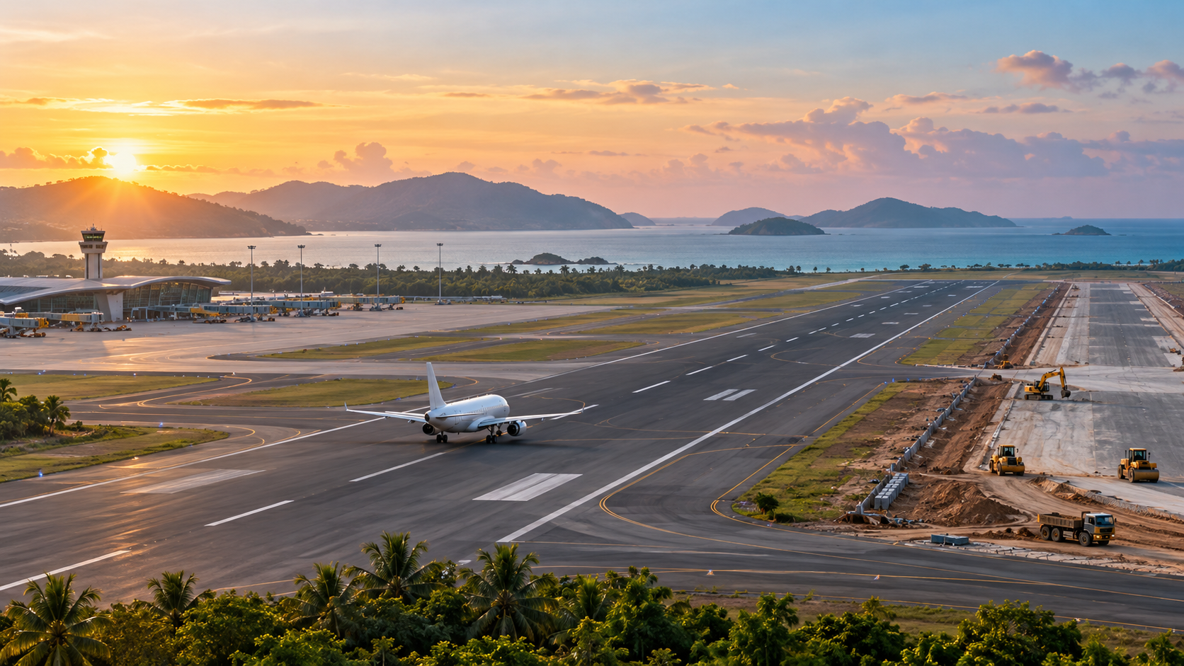 Đường băng số 2 sân bay Phú Quốc bắt đầu đón chuyến bay thương mại缩略图