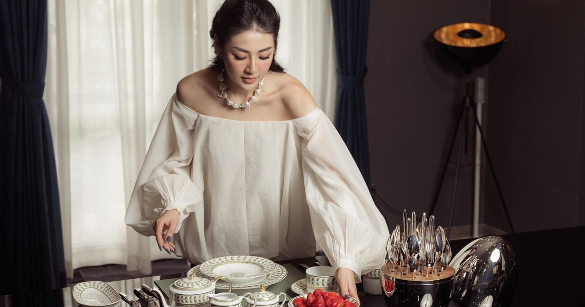 Á hậu từng là hot girl trường Kim Liên, giờ là phu nhân hào môn, sống trong biệt thự ven sông triệu USD缩略图