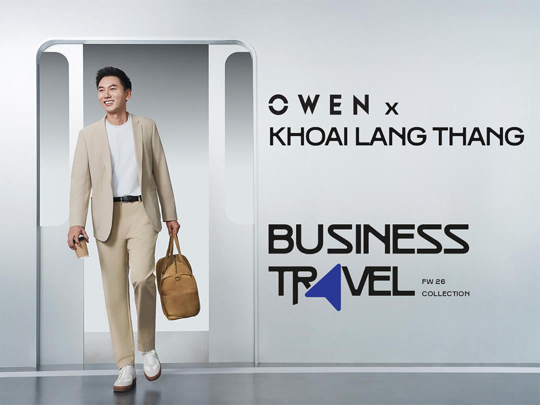 Cùng Khoai Lang Thang khám phá xu hướng “Business Travel” từ OWEN: Lời giải cho tủ đồ Thu Đông của phái mạnh hiện đại缩略图