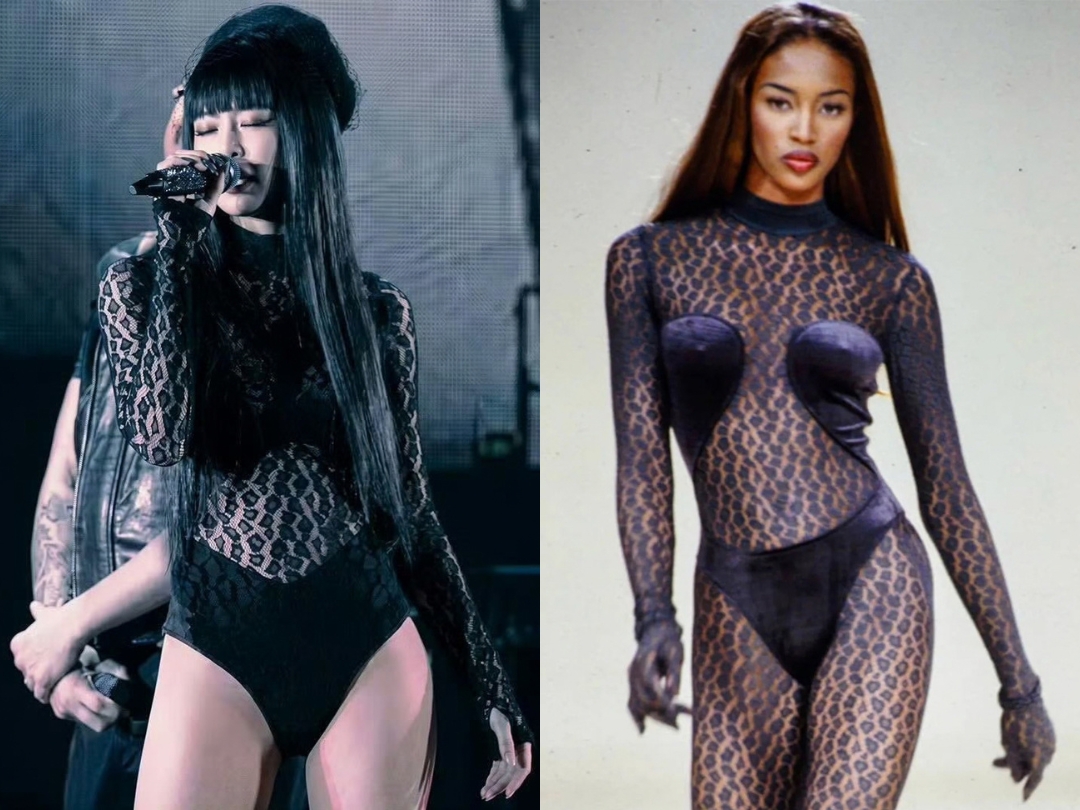 Chung sân khấu với The Weeknd, Jennie tái hiện look Alaïa huyền thoại của Naomi Campbell缩略图