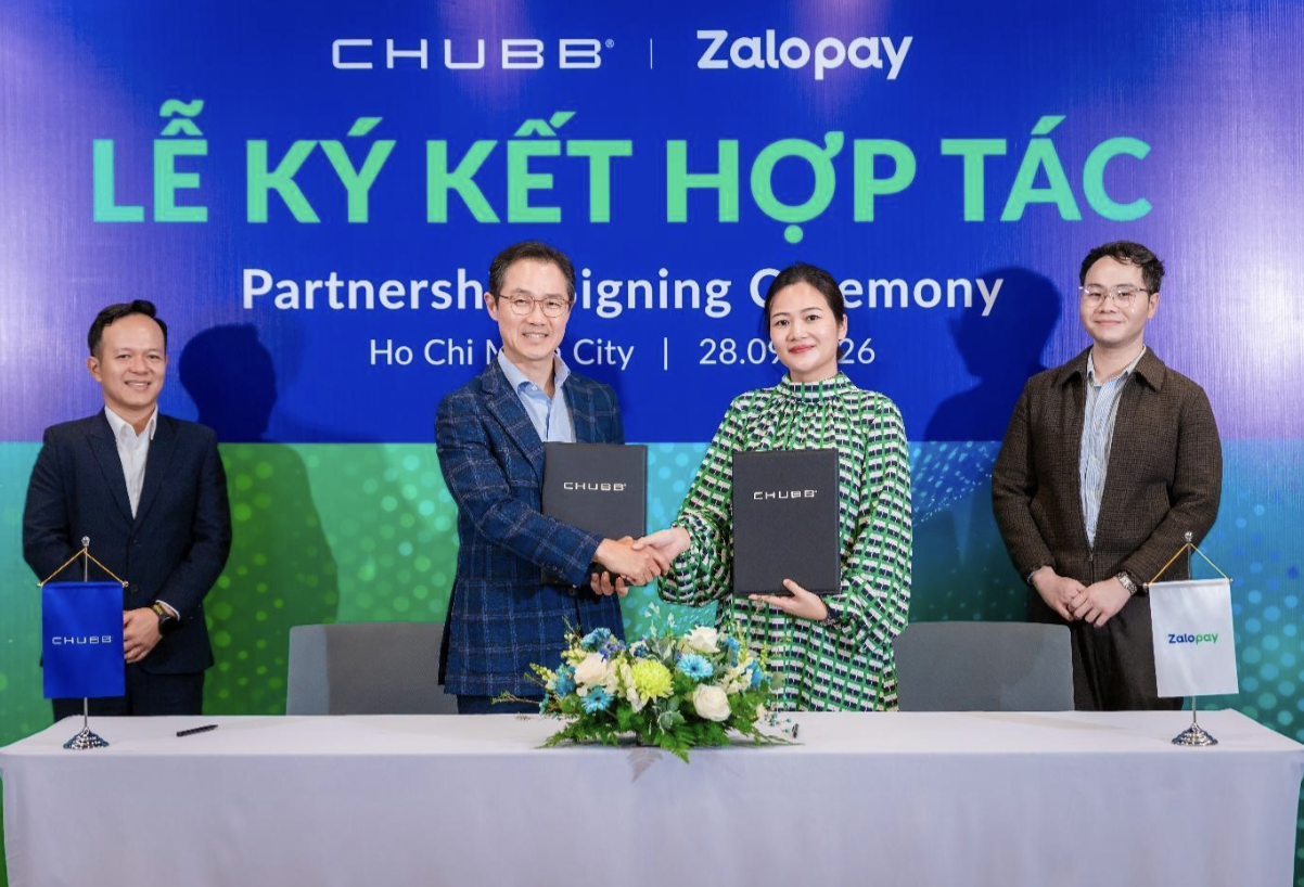 Chubb Life Việt Nam bắt tay Zalopay đẩy mạnh kênh phân phối bảo hiểm số缩略图