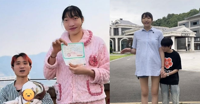 Cô gái khổng lồ cao 2m2 qua đời khi con trai chưa đầy 1 tuổi: Người chồng hé lộ nguyên nhân xót xa缩略图